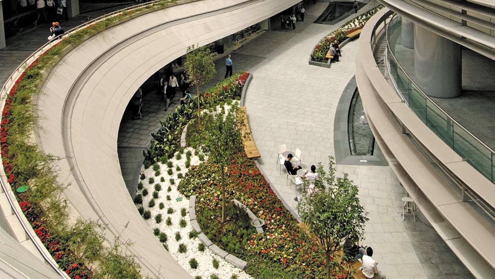 Kanyon AVM yeşil çatı ondugreen
