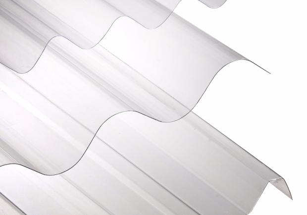Plaque ondulée polycarbonate simple peau ONDUCLAIR PC Nervesco 1000 -  1,05x3,00 MM